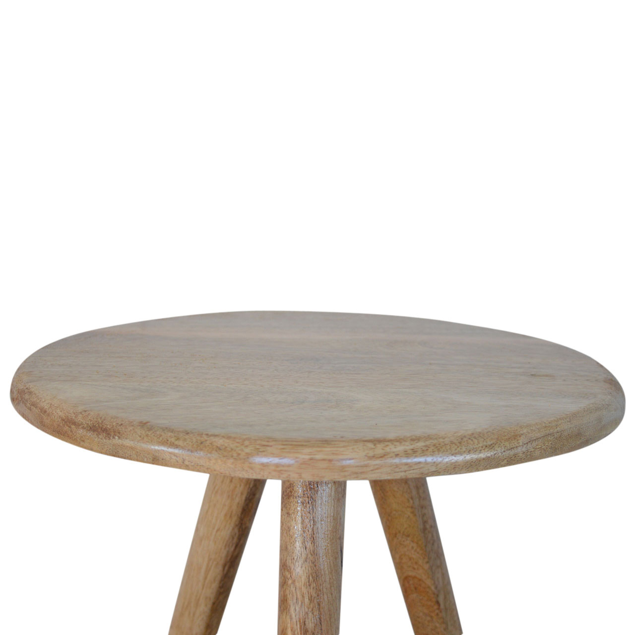 Lulu Round Tripod Stool - Image 2