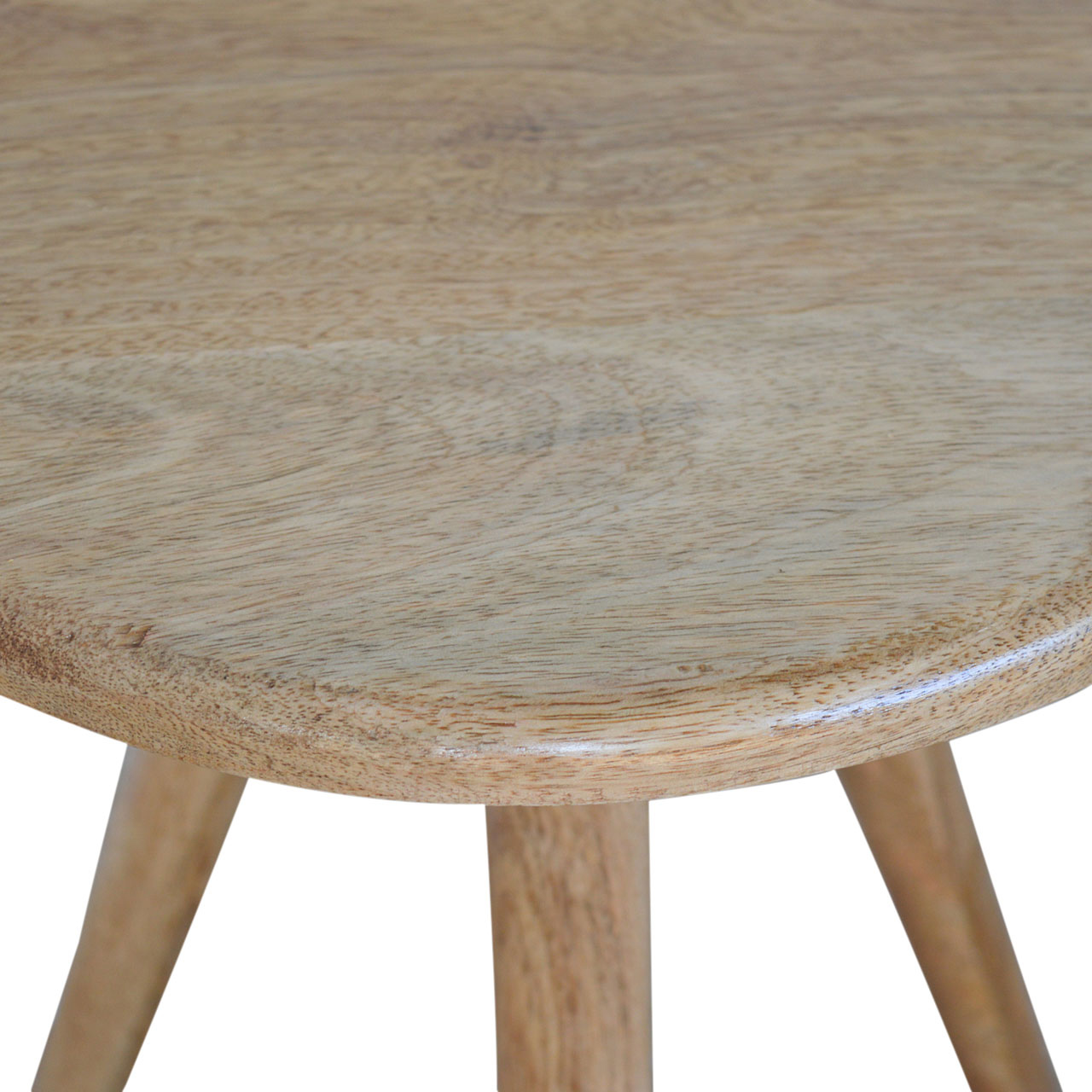 Lulu Round Tripod Stool - Image 3