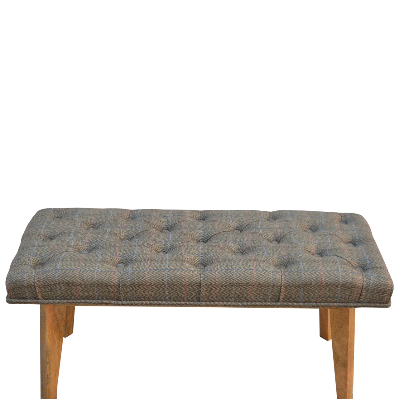 Multi Tweed Hallway Bench - Image 10