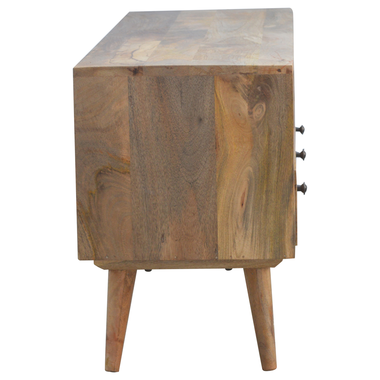 Nordic Style TV Unit with 3 Drawers - Image 9