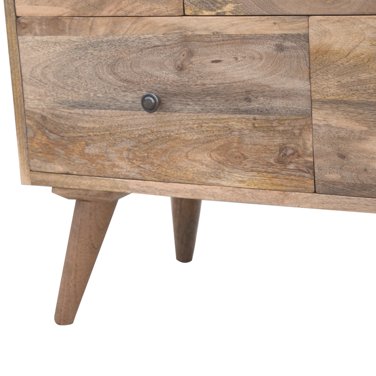 Oak-ish Multi Drawer Media Unit - Image 6