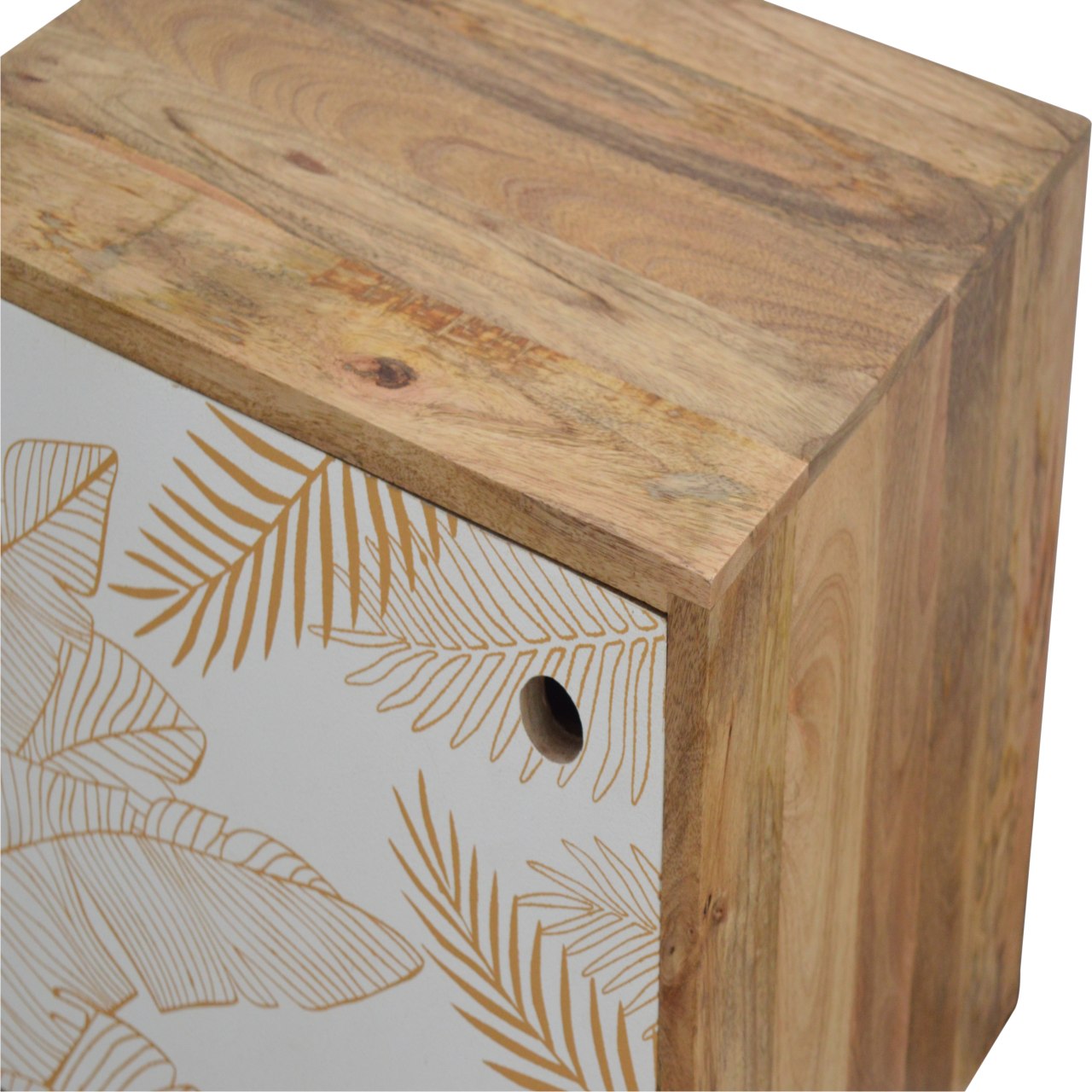 Leaf Screen-printed Bedside - Image 10