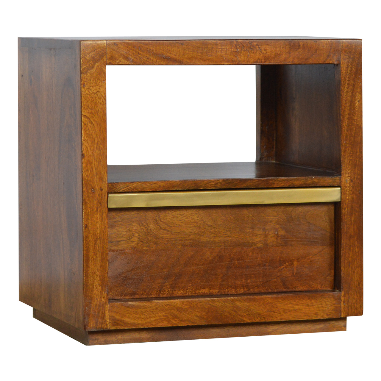 Gold Bar Chestnut Bedside - Image 2
