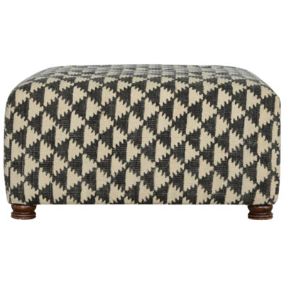 Jute Occasional Footstool