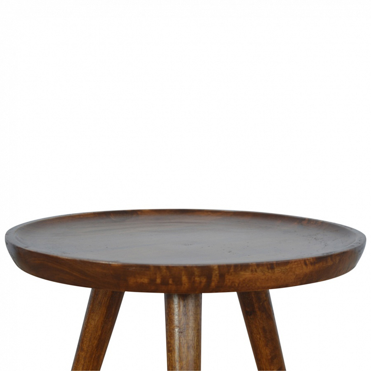 Chestnut Tray Nesting Stools - Image 5