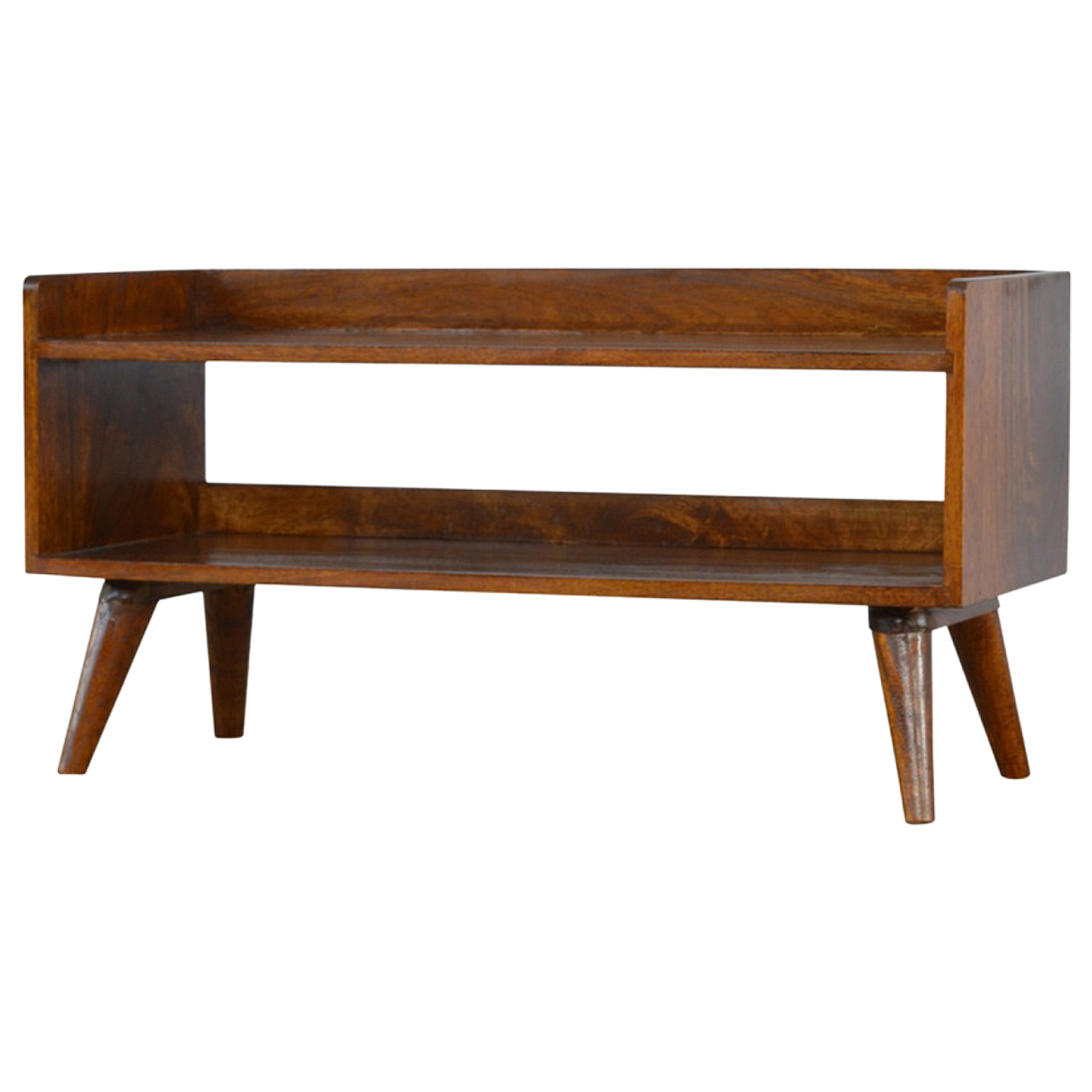 Chestnut Nordic Storage Bench - Image 3