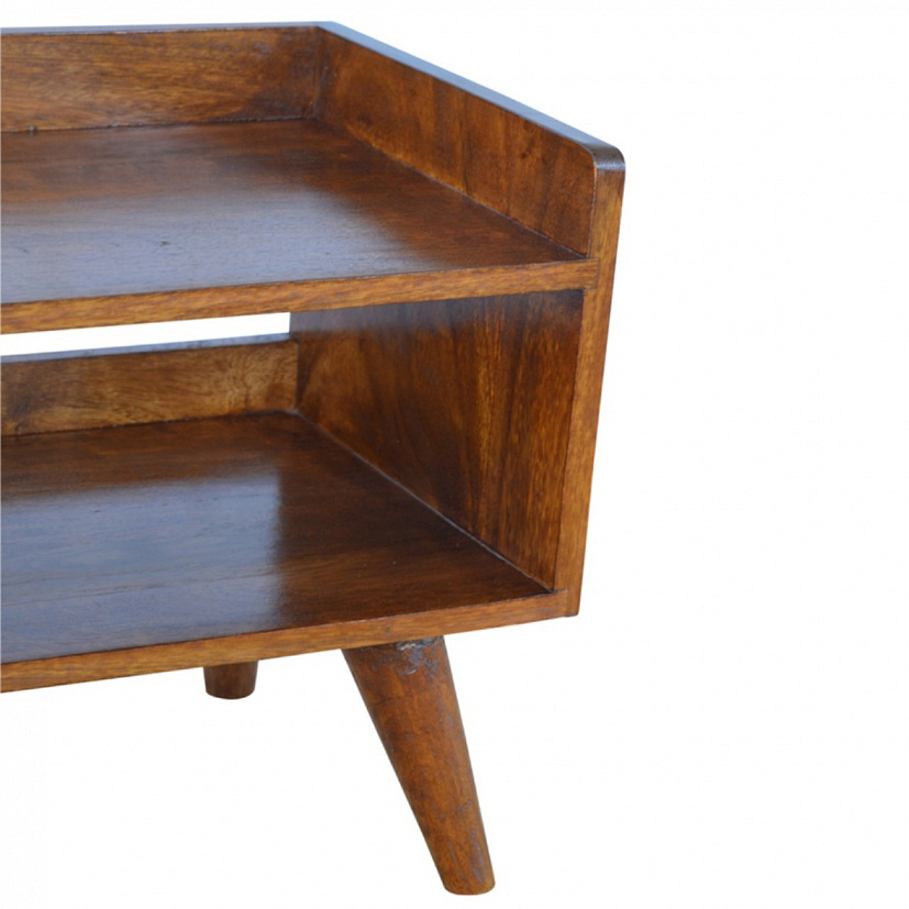 Chestnut Nordic Storage Bench - Image 4