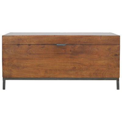 Industrial Wooden Storage Box