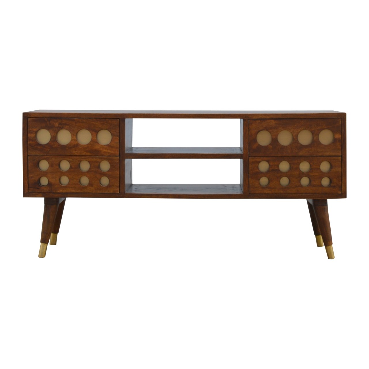 Brass Hole Inlay Media Unit - Image 2