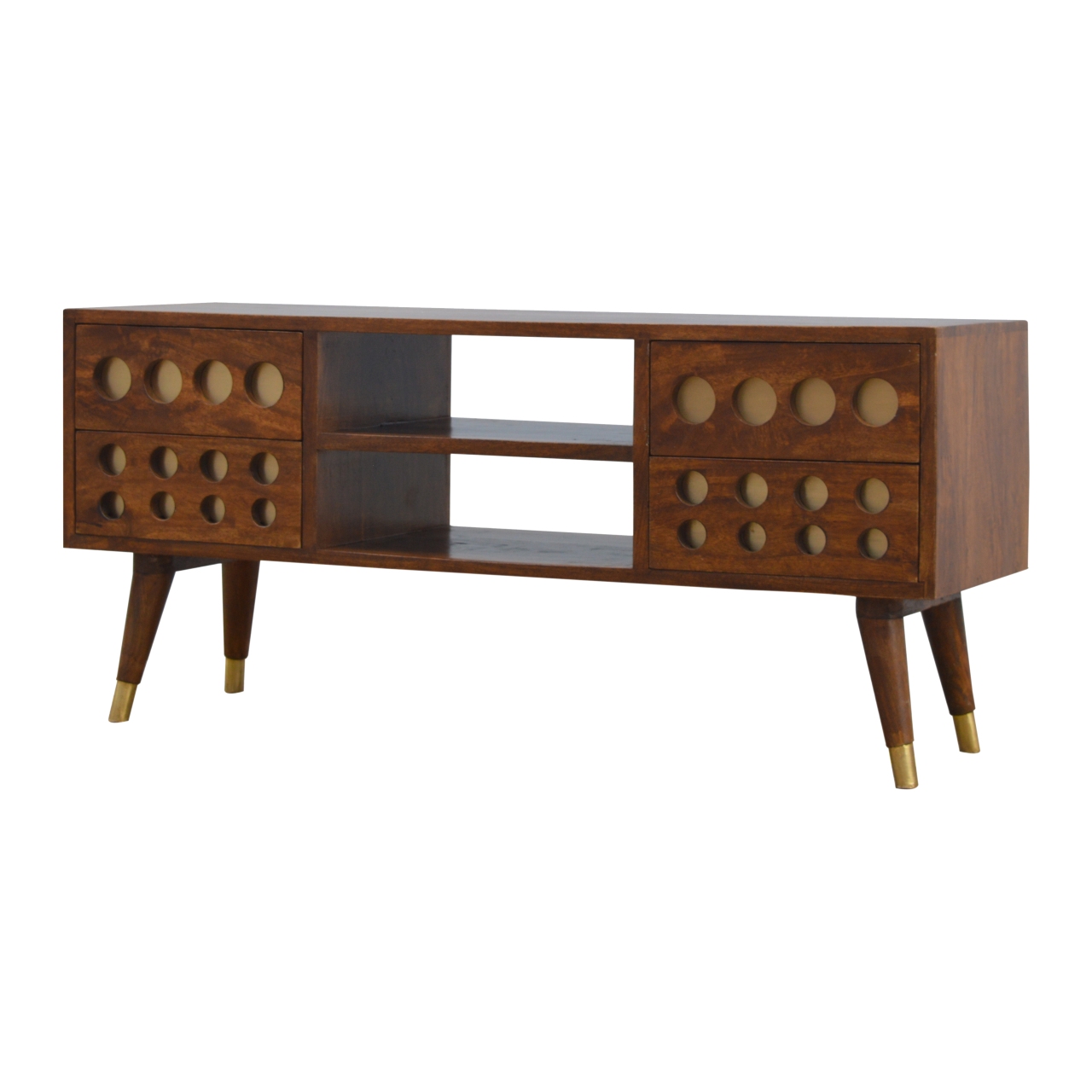 Brass Hole Inlay Media Unit - Image 3