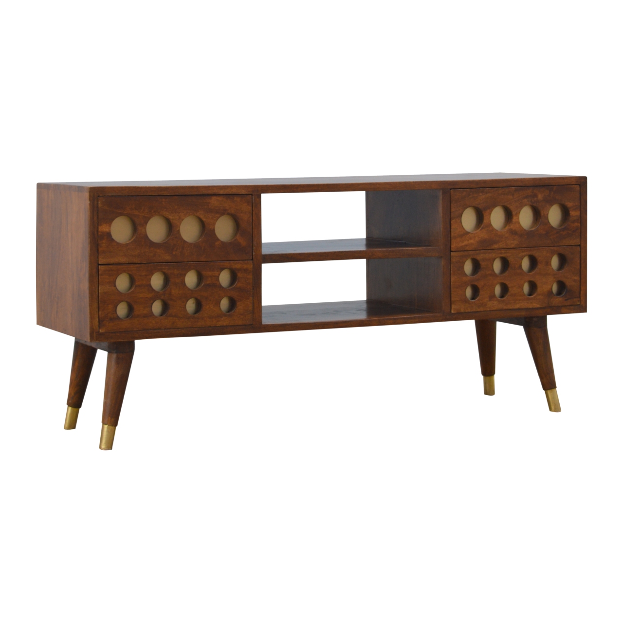 Brass Hole Inlay Media Unit - Image 4