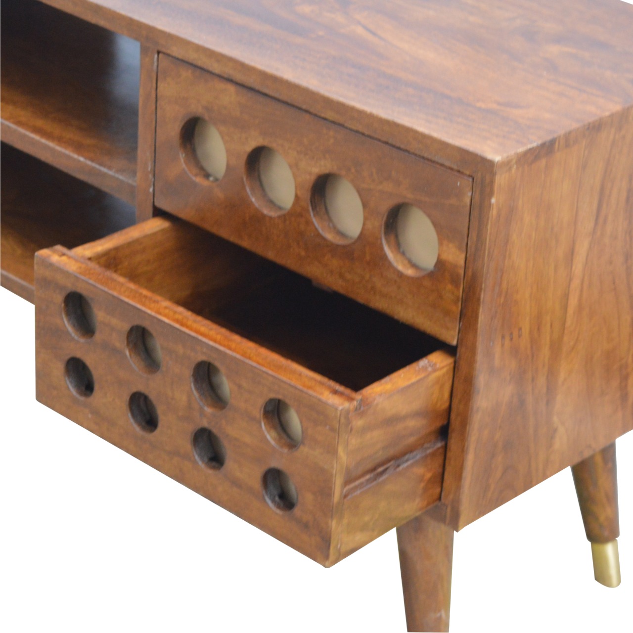 Brass Hole Inlay Media Unit - Image 5