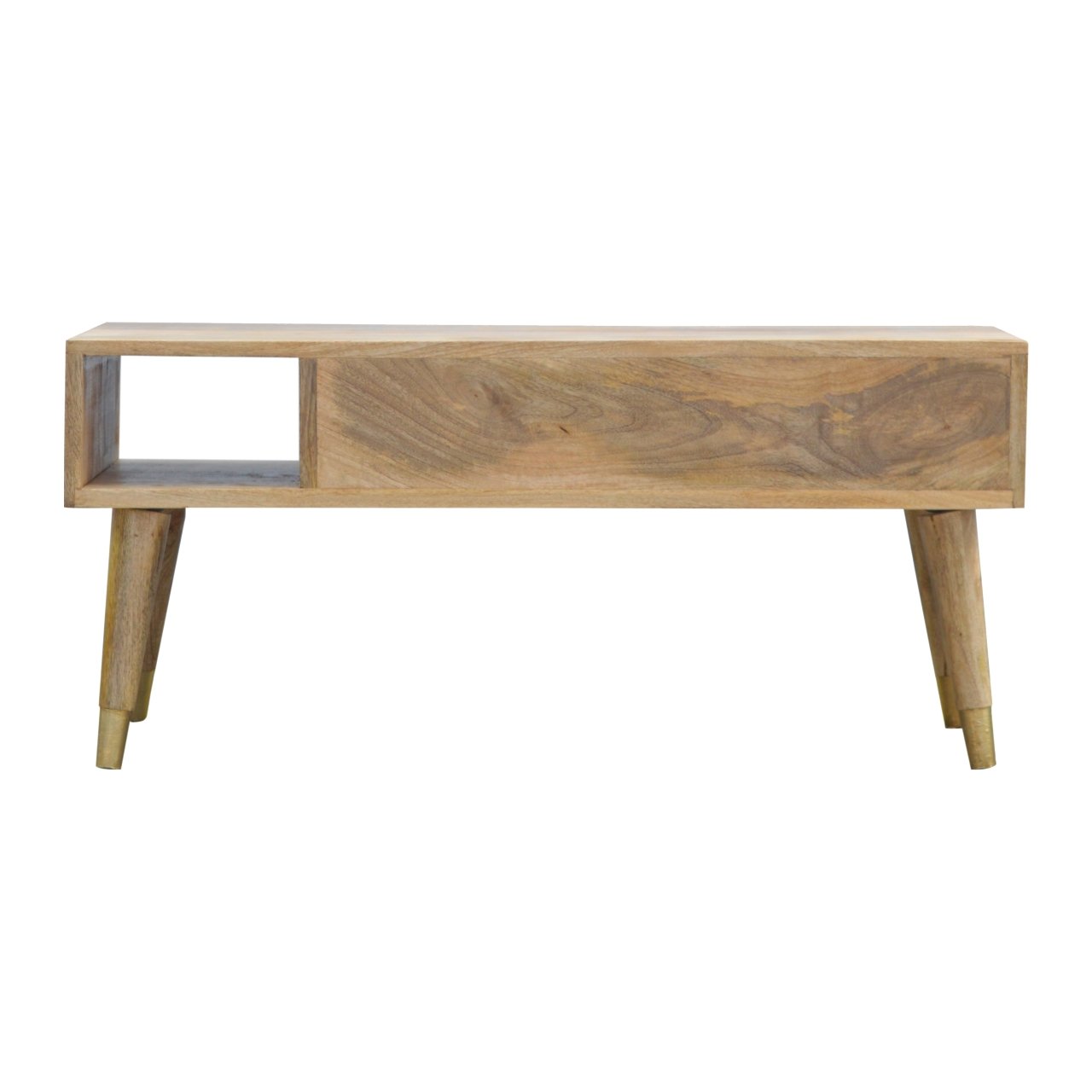 Oak-ish Gold Inlay Media Unit - Image 10