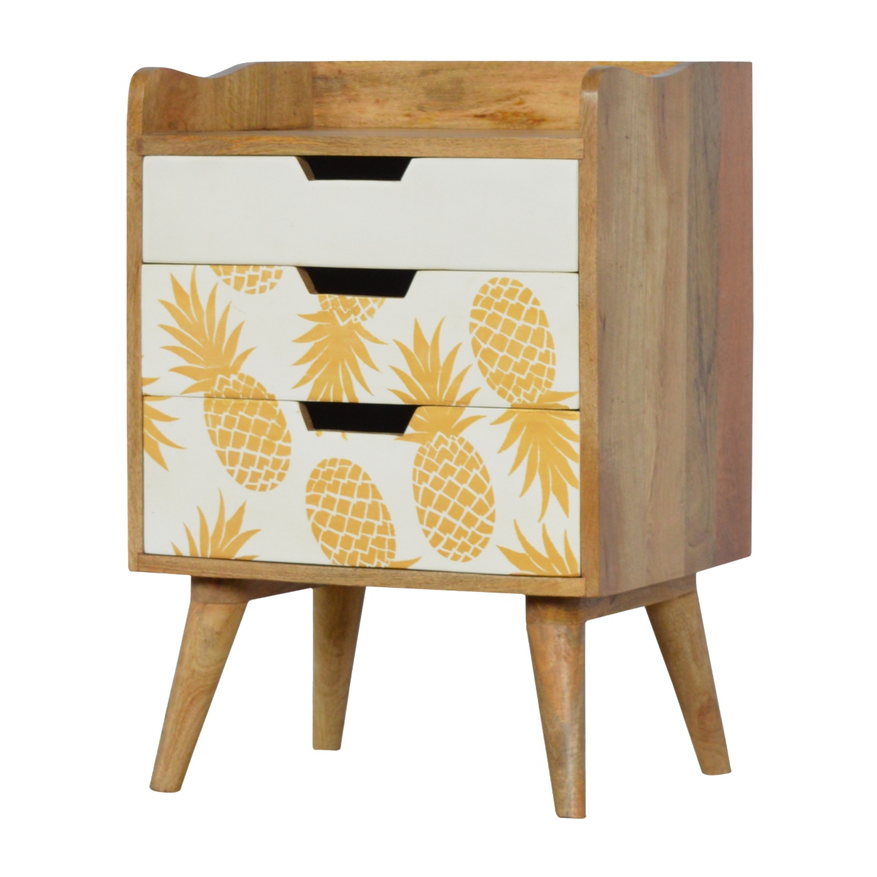 Pineapple Screen Printed Bedside - Image 3