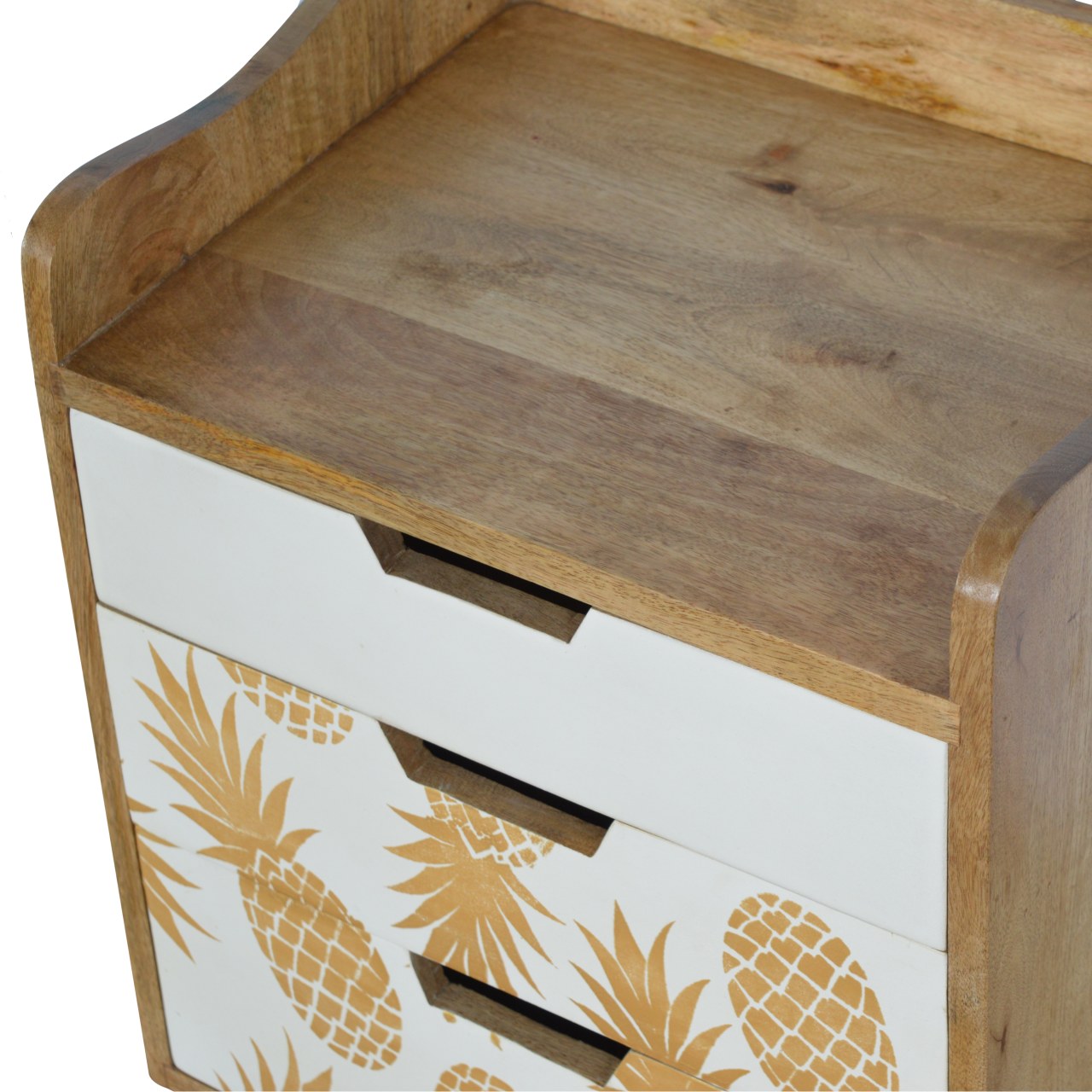 Pineapple Screen Printed Bedside - Image 8