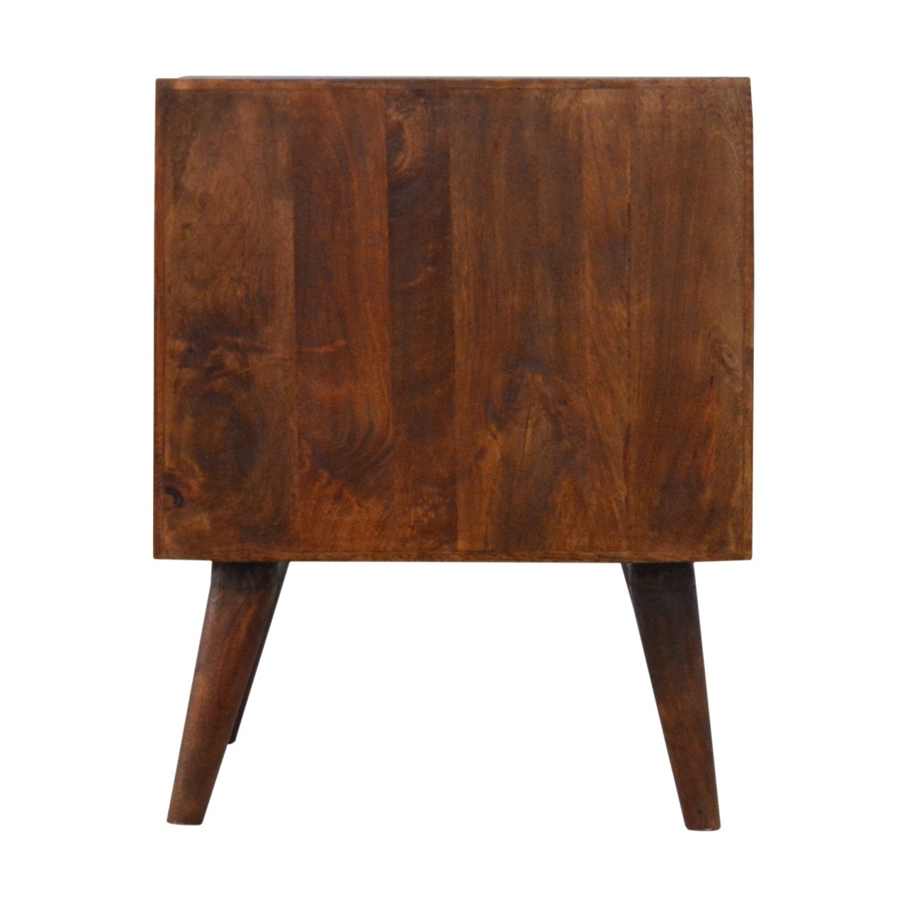 Gold Art Pattern 2 Drawer Bedside - Image 10