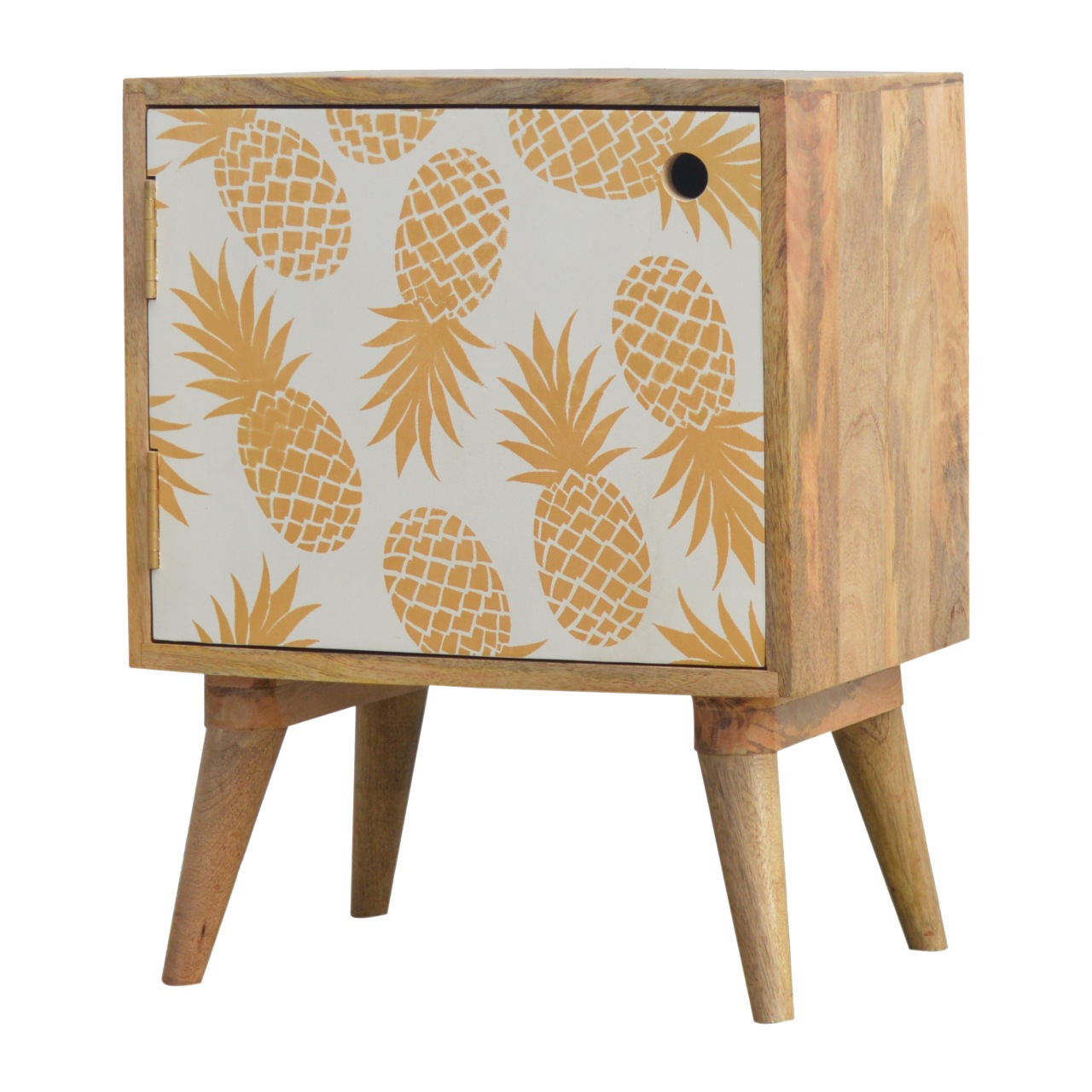 Pineapple Screen Print Bedside - Image 4