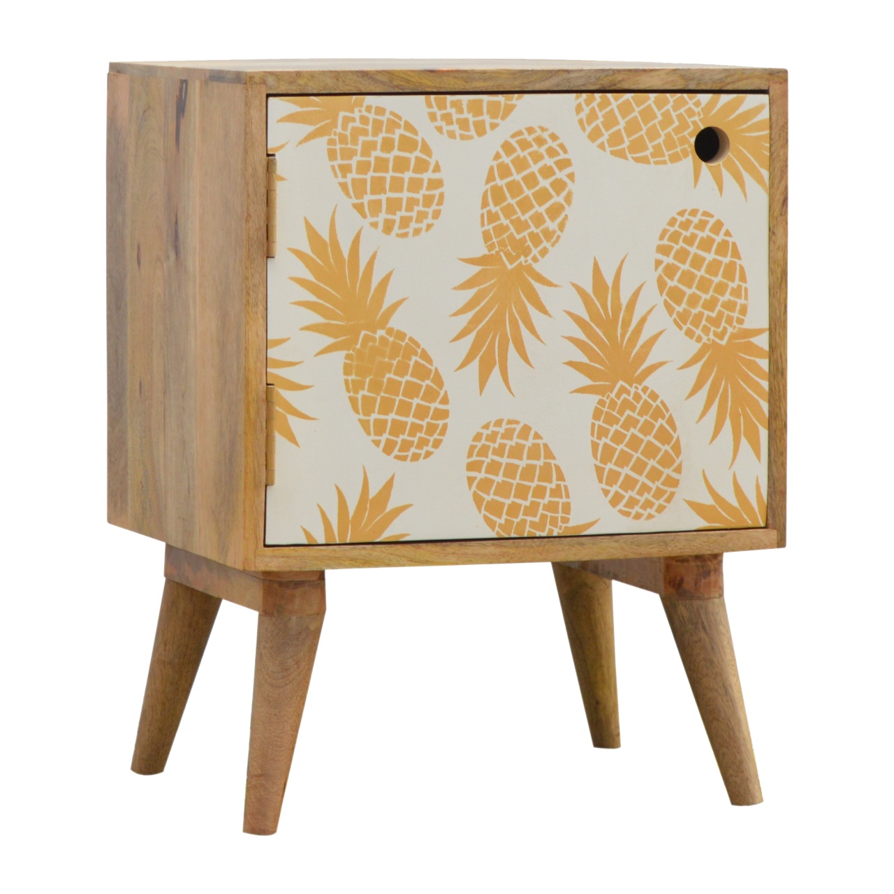 Pineapple Screen Print Bedside - Image 3