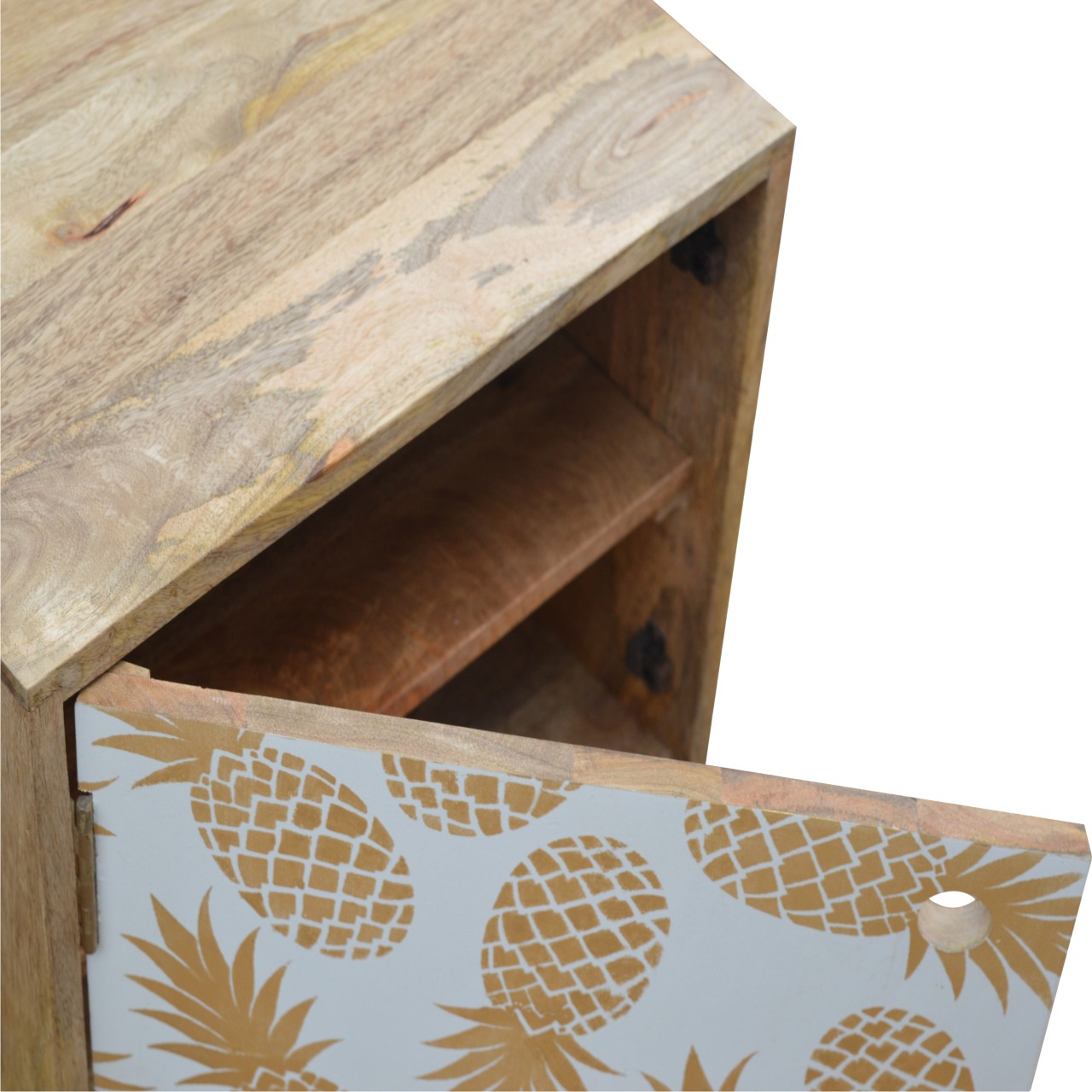 Pineapple Screen Print Bedside - Image 6