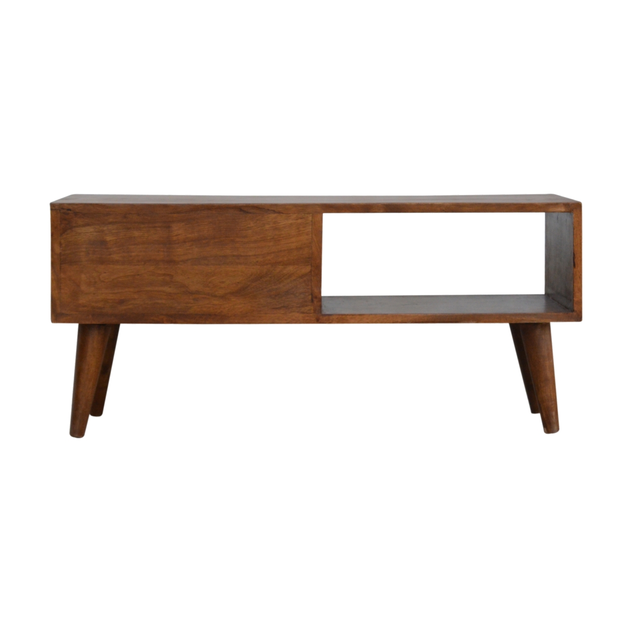 Chestnut Prism Sliding Media Unit - Image 9