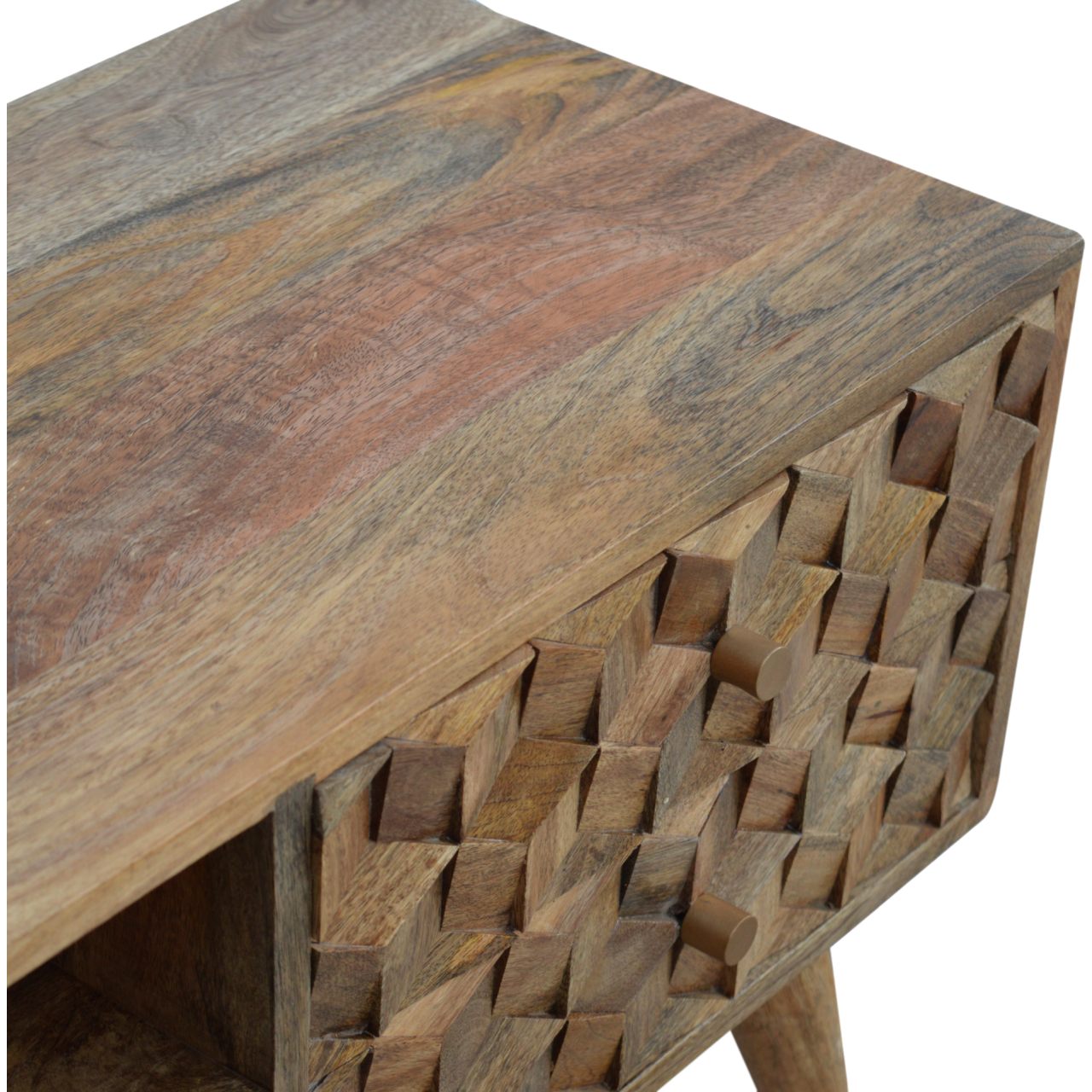 Cube Carved Media Unit - Image 5