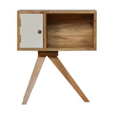 Solid Wood Tripod Bedside