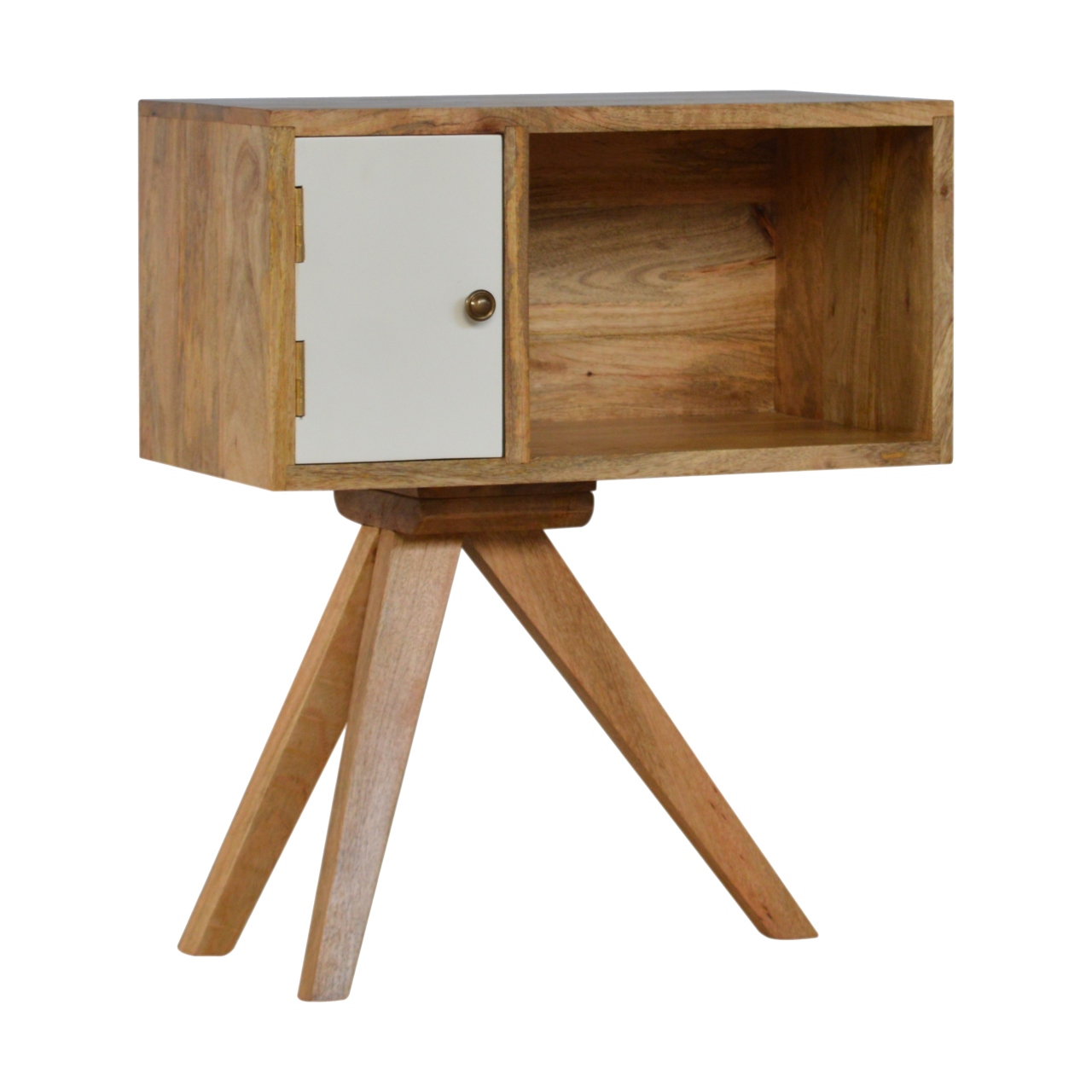 Solid Wood Tripod Bedside - Image 2