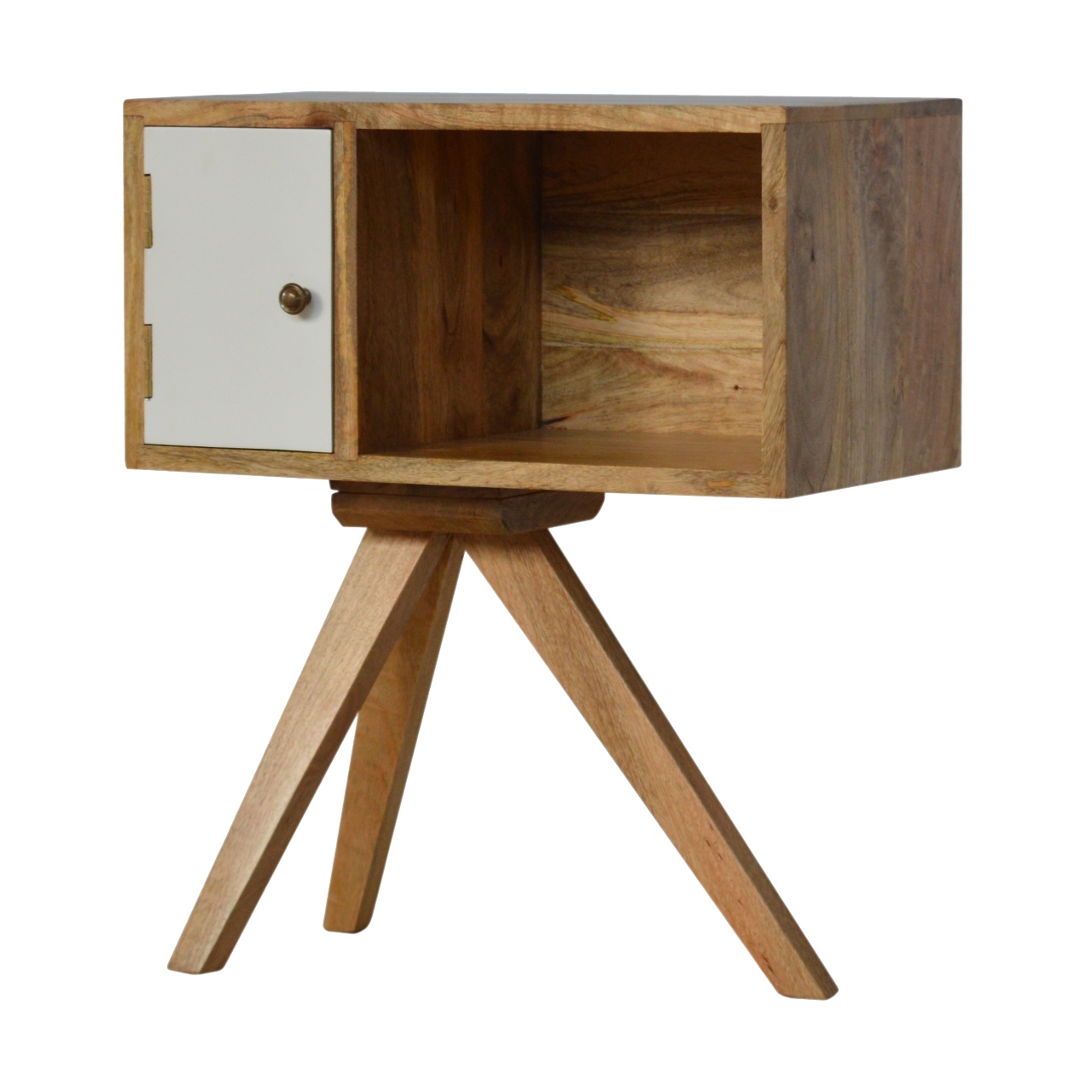 Solid Wood Tripod Bedside - Image 3