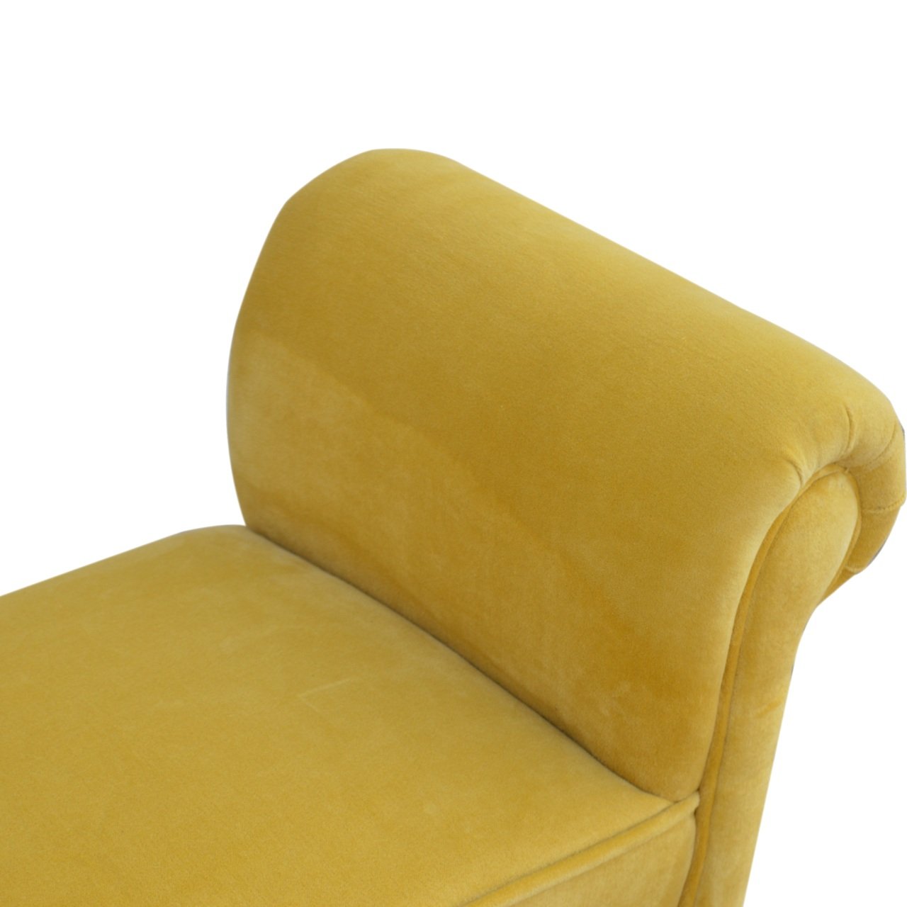 Mustard Velvet Bench - Image 7