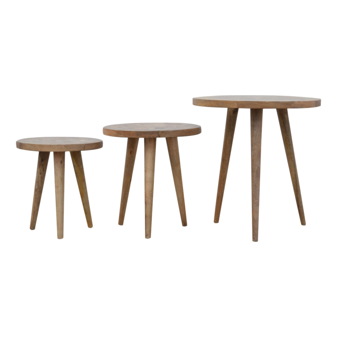 Patchwork Nesting Stools - Image 3