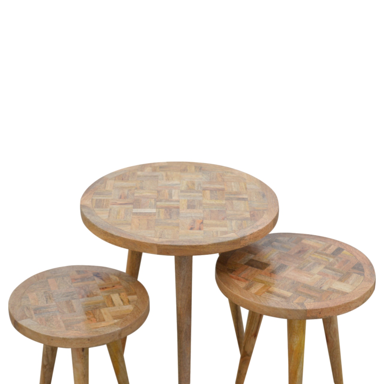 Patchwork Nesting Stools - Image 6