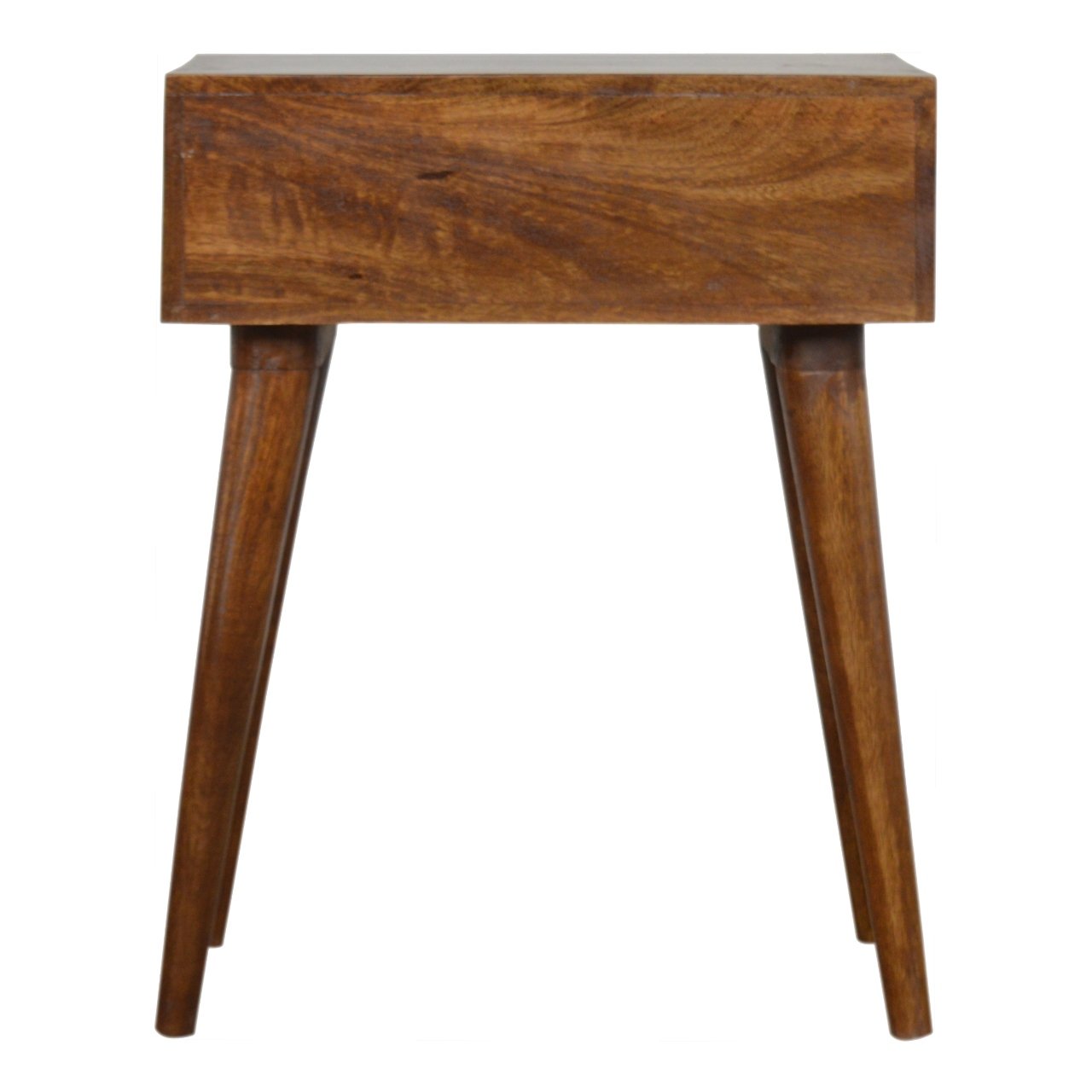 Carved Chestnut Bedside - Image 10