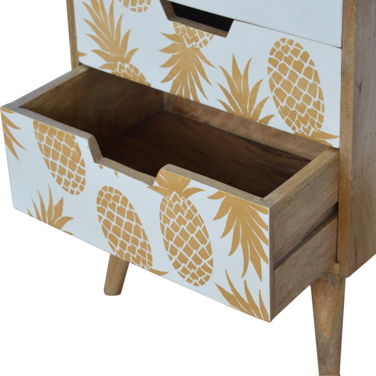Pineapple Screen Printed Bedside - Image 6