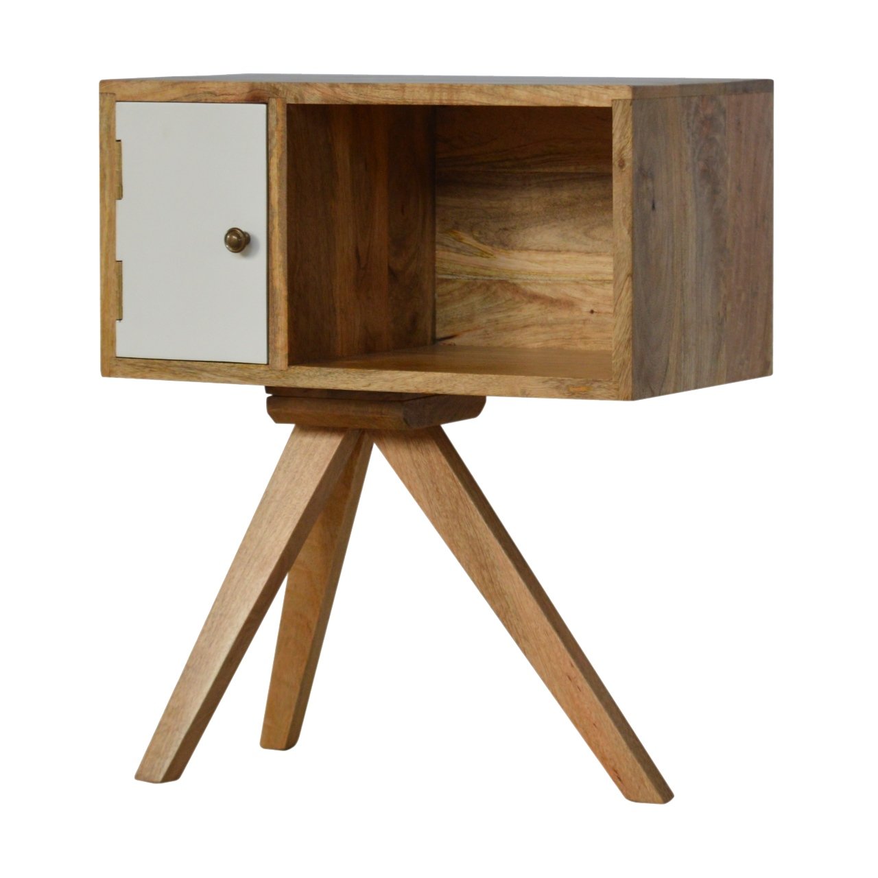 Solid Wood Tripod Bedside - Image 10