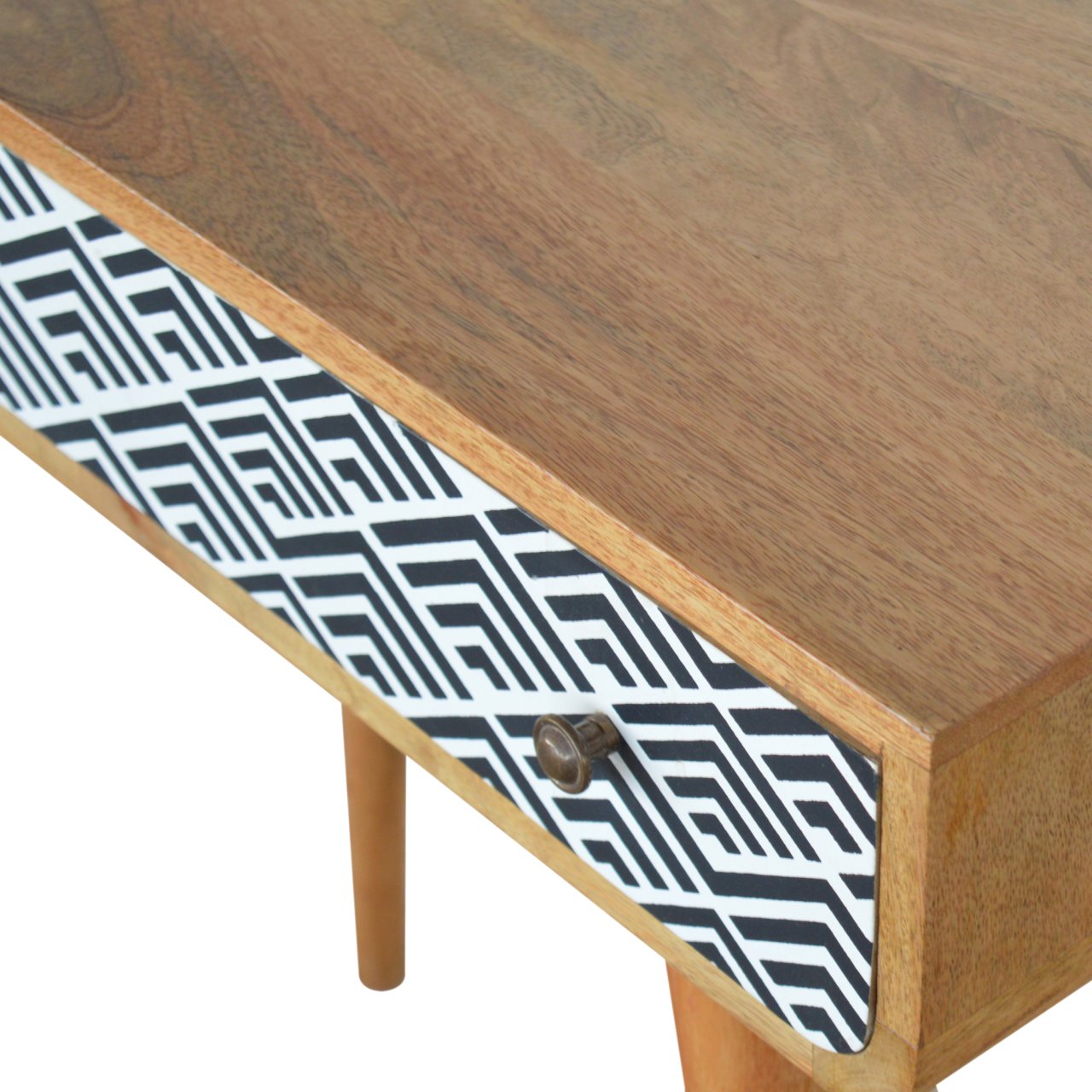Monochrome Print Console Table - Image 6