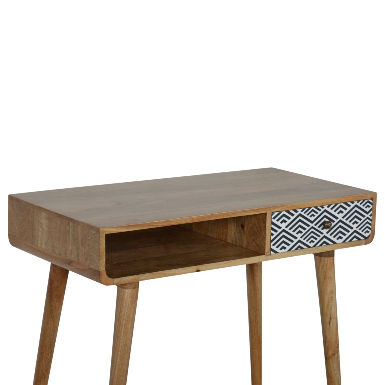 Monochrome Print Writing Desk - Image 6