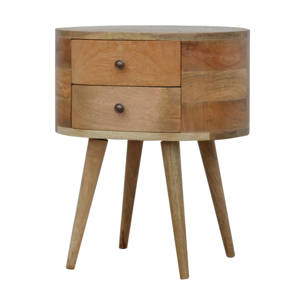 Rounded Bedside Table - Image 3