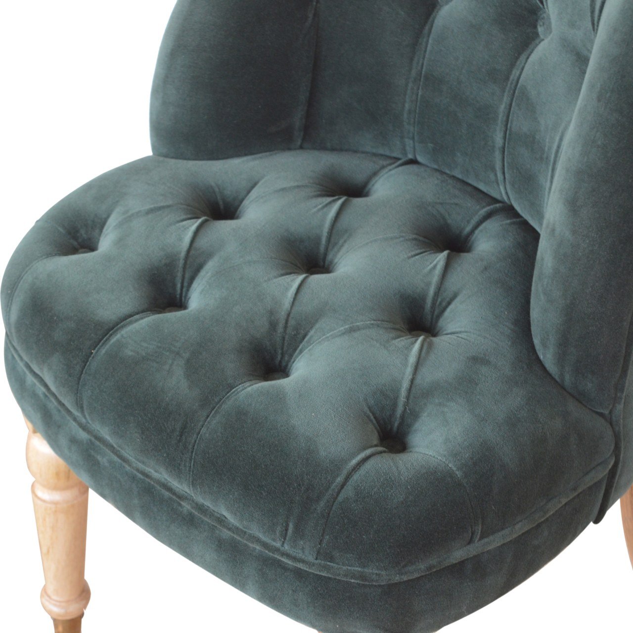 Emerald Velvet Accent Chair - Image 7