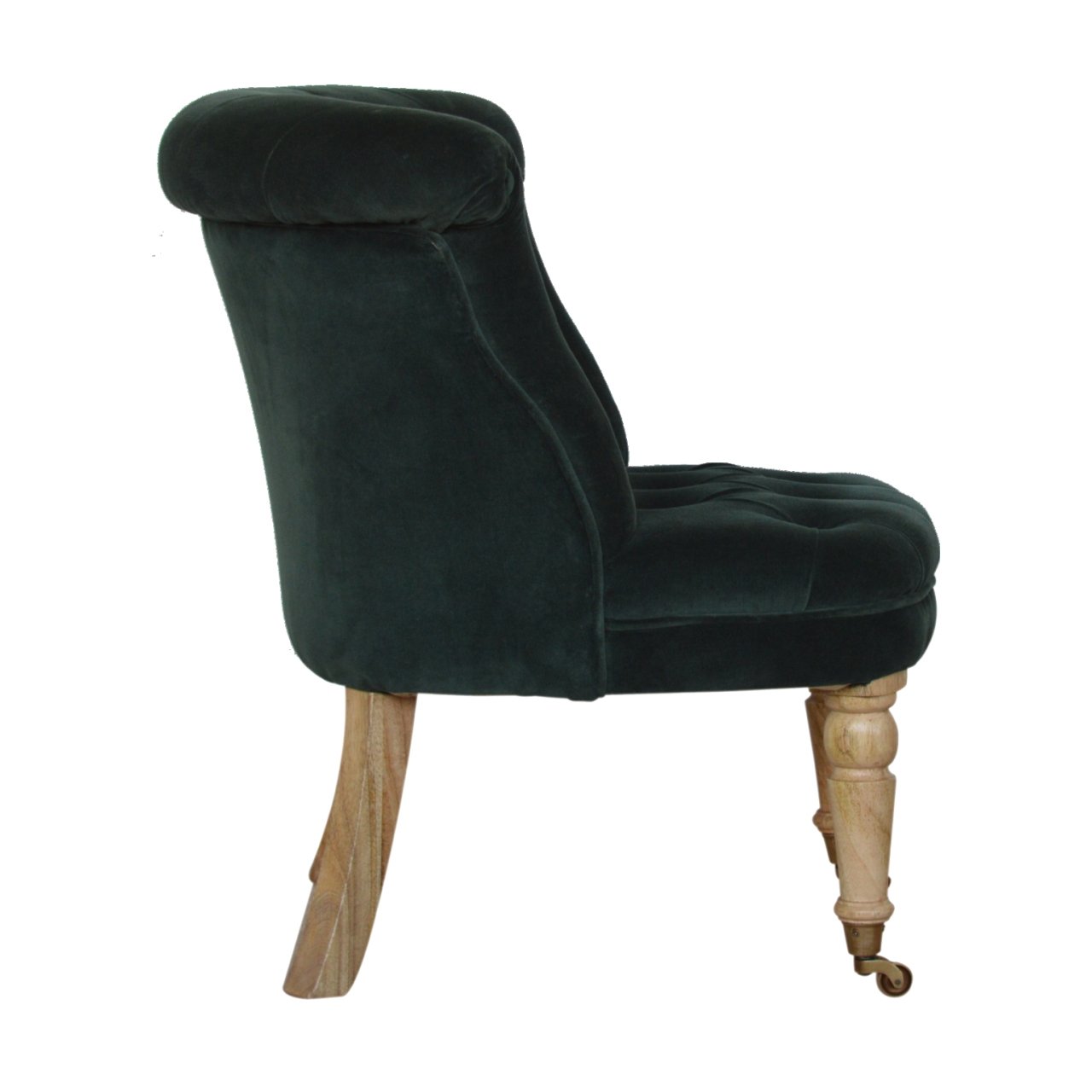 Emerald Velvet Accent Chair - Image 9