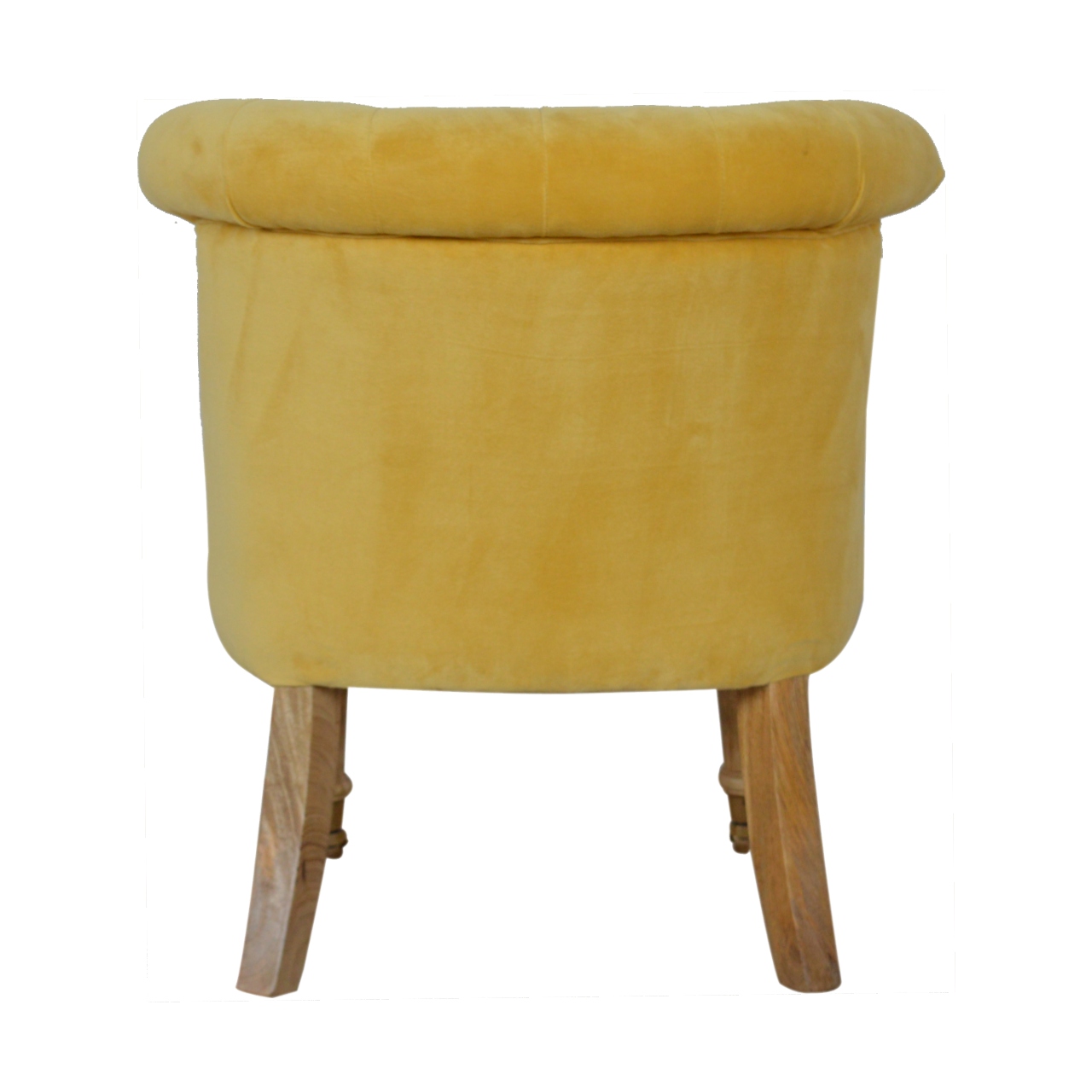 Mustard Velvet Accent Chair - Image 10