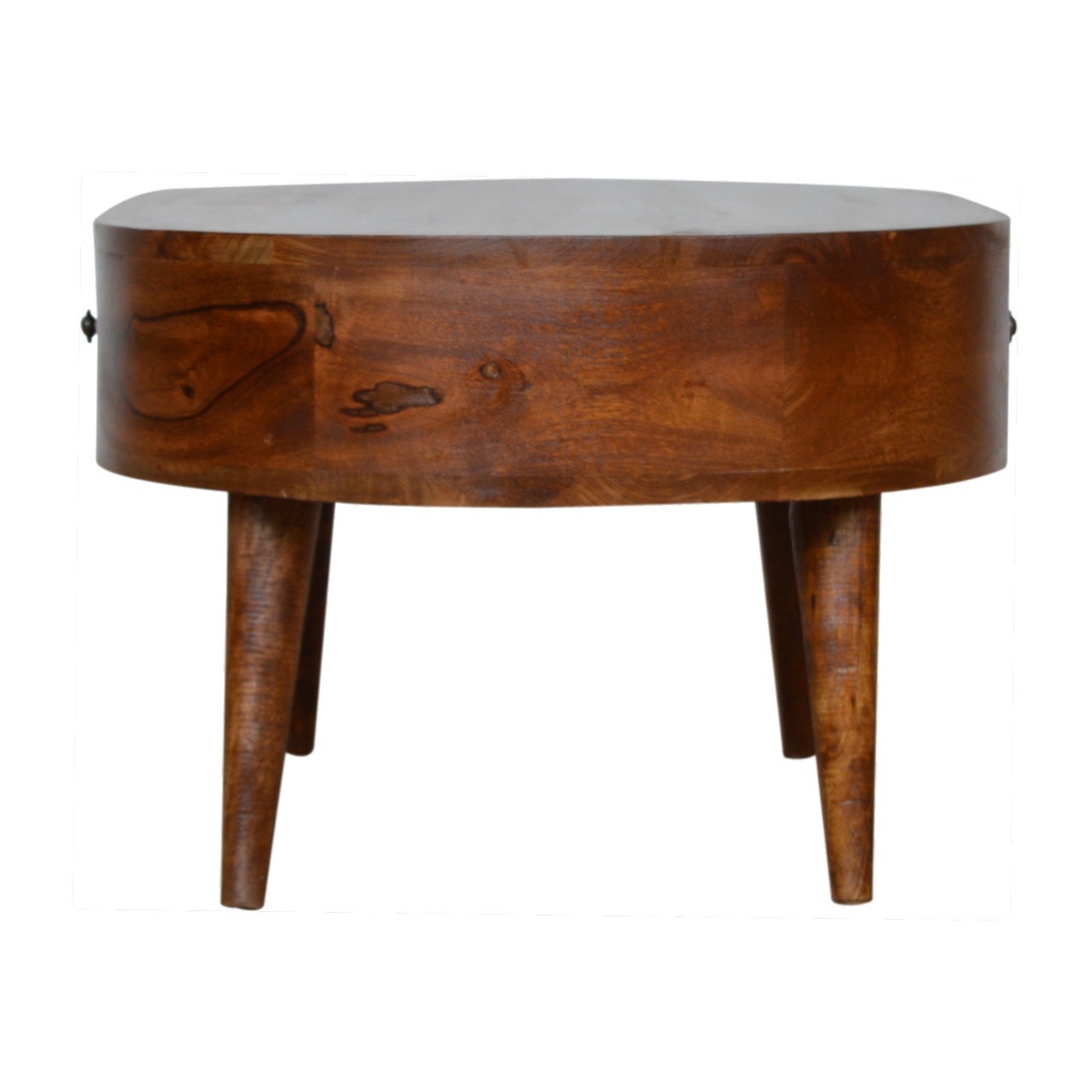 Chestnut Rounded Coffee Table - Image 8