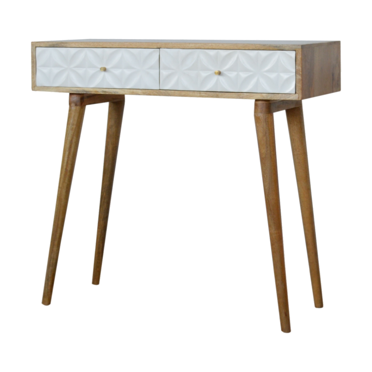 Daisy Carved Console Table - Image 3