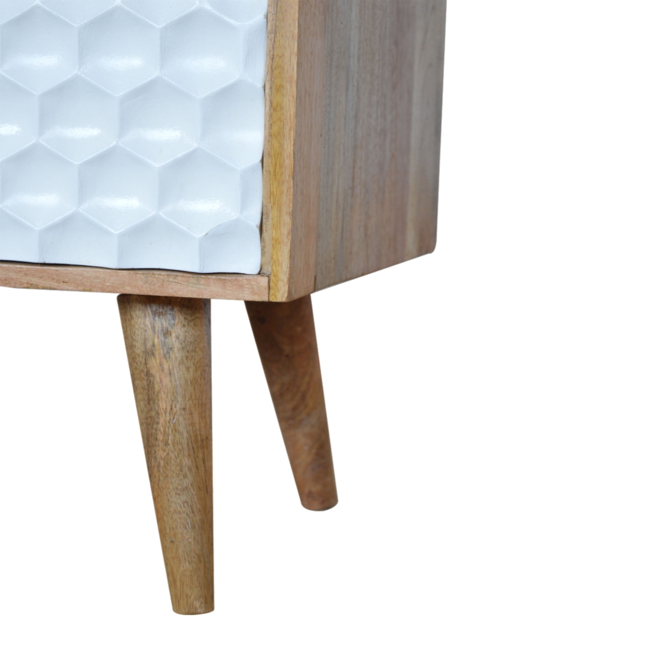 Honeycomb Carved Coffee Table - Image 5