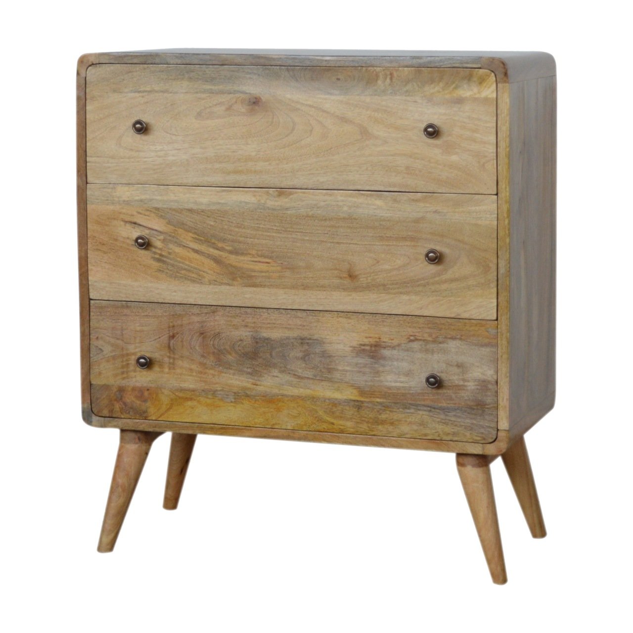 Curved Oak-ish Chest - Image 2