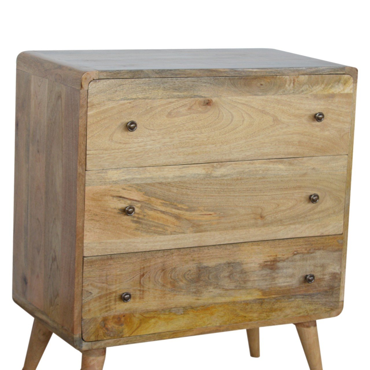 Curved Oak-ish Chest - Image 3