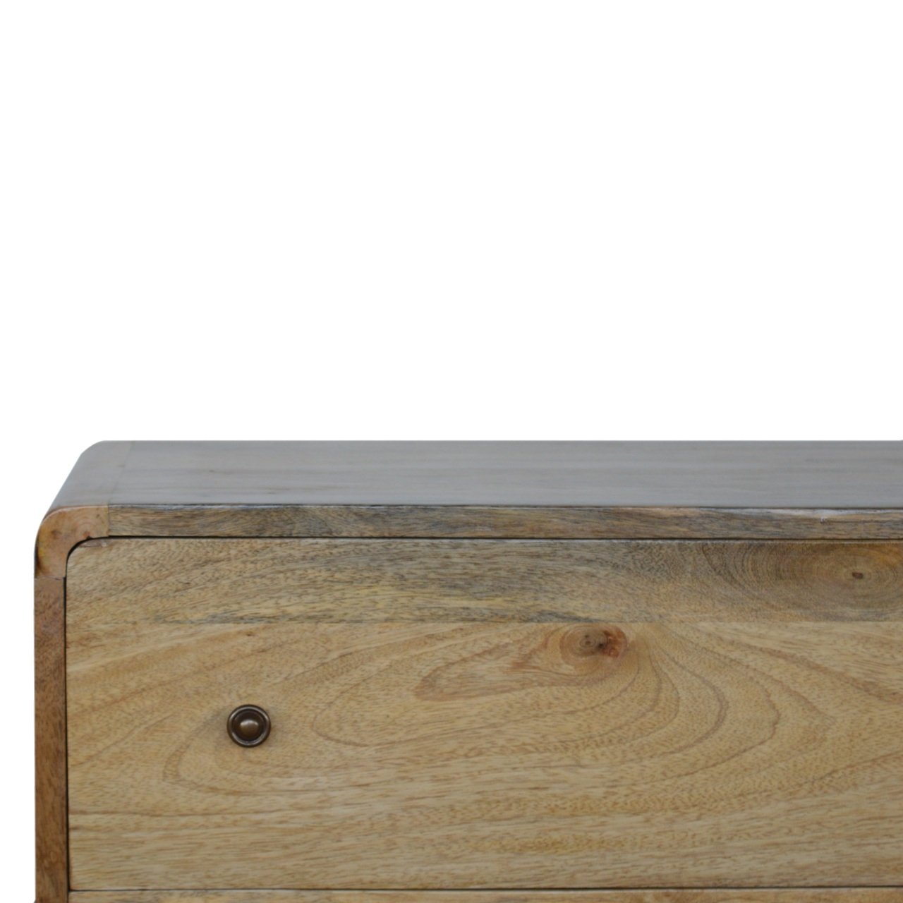 Curved Oak-ish Chest - Image 4