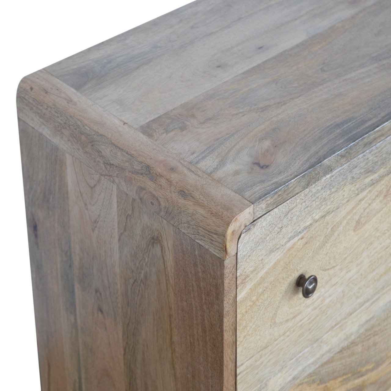 Curved Oak-ish Chest - Image 5