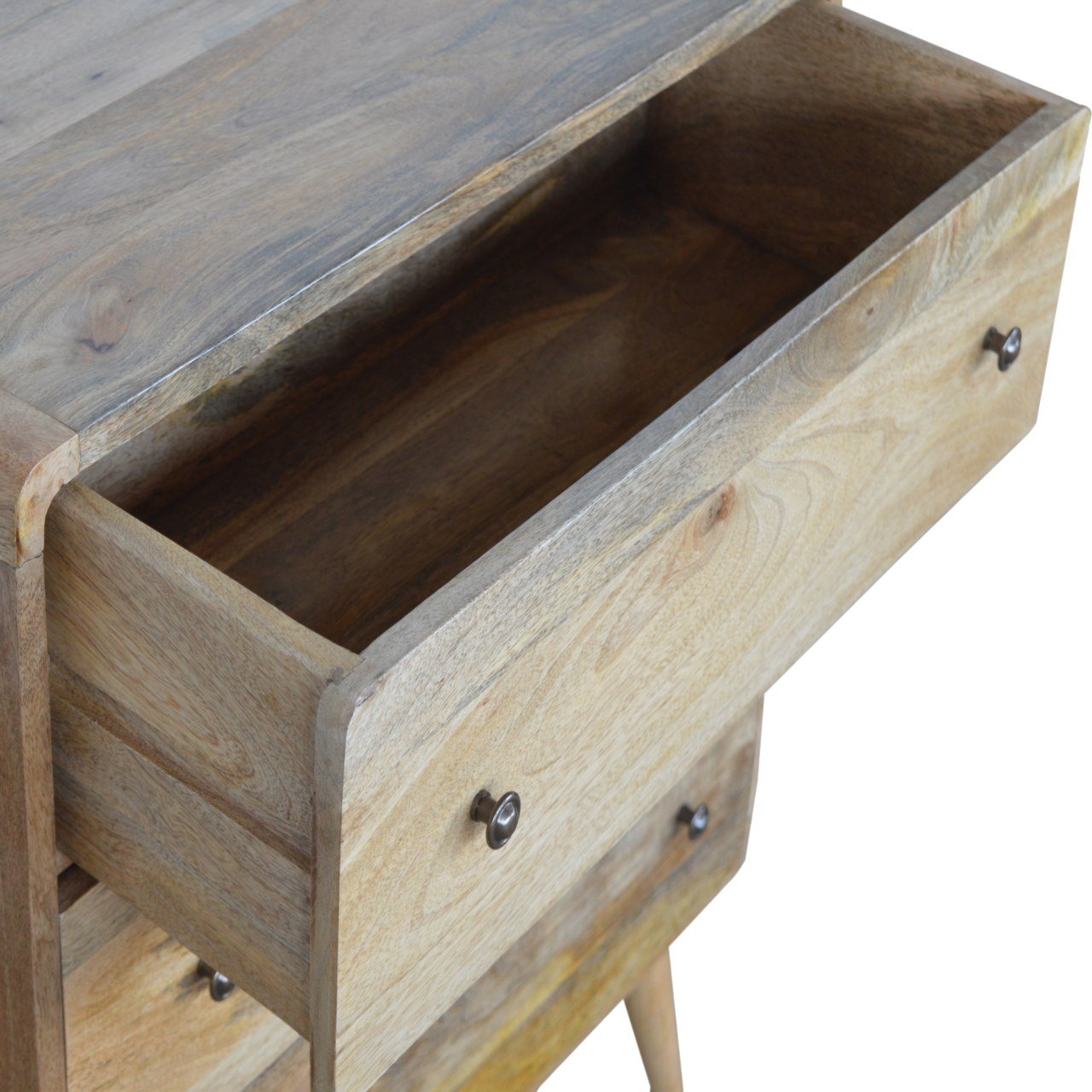 Curved Oak-ish Chest - Image 6