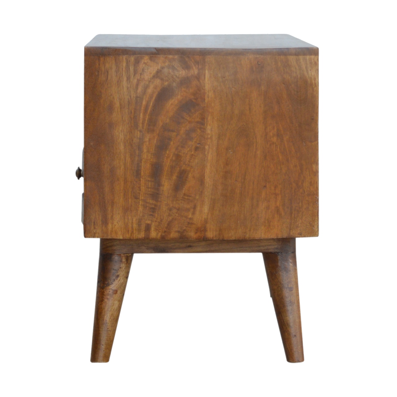 Chestnut Pineapple Carve Media Unit - Image 10