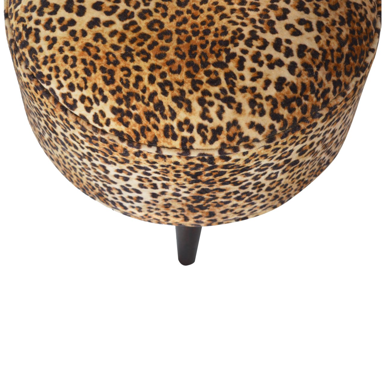 Leopard Nordic Style Footstool - Image 3